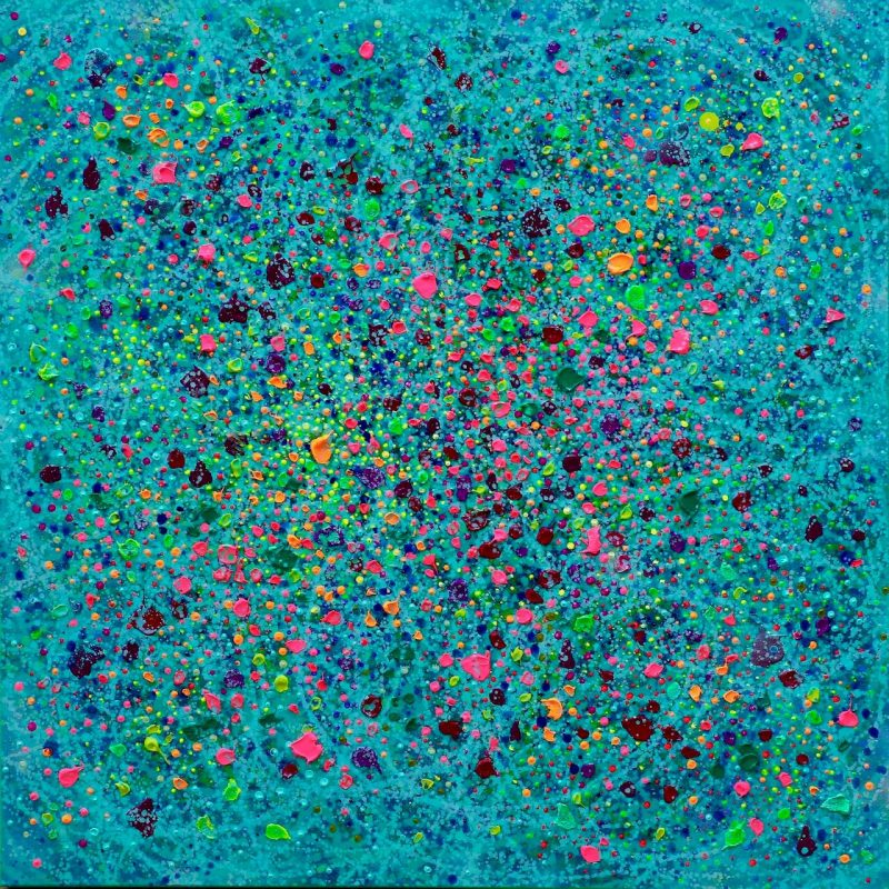 Inner Universe 8.6 acrylic on canvas 100 x 100 cm